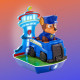 Veilleuse et réveil éducatif 3 en 1 - PAW PATROL - GoGlow Dream Pat'Patrouille - Lampe torche et indicateur de réveil Chase