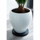 NATURE Tablette a roulettes pour plantes - Polypropylene - H4 x Ø29,2 cm