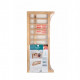 NIDALYS -Barriere de lit bois naturel 90 cm - Norme BS