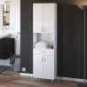 ARMANDO Armoire de salle de bain L 50 cm - Blanc Mat