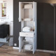 ARMANDO Armoire de salle de bain L 50 cm - Blanc Mat