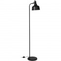 Lampadaire - Lucas - Métal - Asymétrique - 20 x 20 x 153 cm - Industriel - Noir