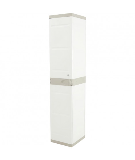 PLASTIKEN - Armoire haute vestiaire - 35cm