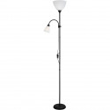 Lampadaire liseuse Betty 2 abat jours ABS Piétement métal L 20 x l 20 x H 176 cm INTERNATIONAL DESIGN