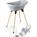 THERMOBABY Pack baignoire VASCO 5 en 1 Gris charme - Fabriqué en France