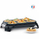 TEFAL PY558813 Crep'Party, Appareil a crepes 6 empreintes, Antiadhésif, Thermo-Spot, 6 spatules + 1 louche, Fabriqué en France