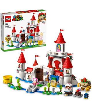 LEGO Super Mario 71408 Ensemble d'Extension Le Château de Peach, Jouet Construction Enfant