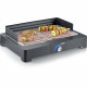 SEVERIN - PG8560 - Barbecue de table électrique - 2 200 W - grille inox de haute qualité - bac a eau - Noir