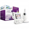 PHILIPS AVENT SCD833/26 Ecoute bébé Vidéo connecté - Mode Smart Eco - Jusqu'a 10h d'autonomie