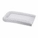 DOMIVA Matelas langer PVC + 2 Éponges amovibles - Blanc imprime étoiles