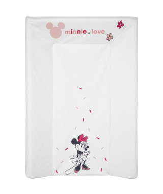 DISNEY Matelas a langer Minnie confettis - 50 x 70 cm - 100% PVC - Garnissage 100% polyéther