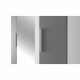FINLANDEK Armoire de chambre PEHMEÄ style contemporain blanc et gris - L 180,3 cm