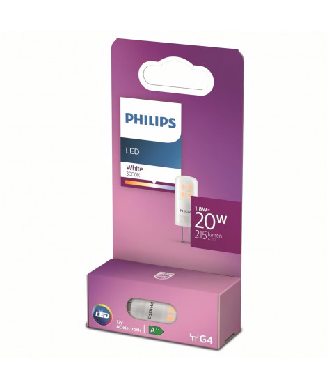 Philips Ampoule LED Equivalent 20W G4 12V Non Dimmable