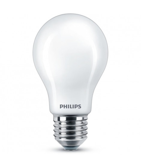 Philips ampoule LED Equivalent 40W E27 Blanc chaud non dimmable, verre, lot de 2