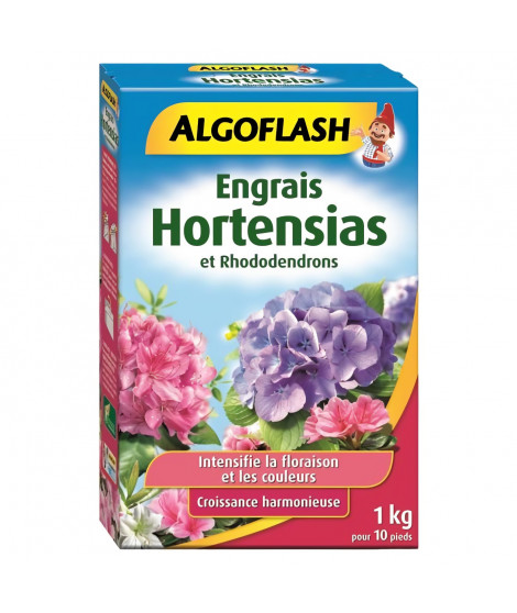 ALGOFLASH Engrais Hortensias et rhododendrons - 1 kg
