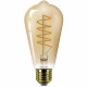 PHILIPS Ampoule LED Edison E27 - 25W Blanc Chaud Ambré - Compatible Variateur - Verre