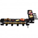 TRIOMPH ETF2114 - 2 appareils a raclettes reliables - 1200W - 8 personnes - 4 plaque de grill - 8 caquelons anti-adhésif