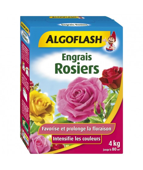 ALGOFLASH Engrais Rosiers - 4 kg
