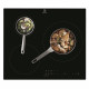 Plaque de cuisson induction - ELECTROLUX - 3 zones - L 59 x P 52 cm - CIT60331CK - 7350 W - Revetement verre - Noir