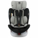 SAFETY BABY - Siege auto isofix Seaty groupe 0/1/2/3 (0-36kg) pivotant a 360° - Dos a la route 0-13 Kg - noir