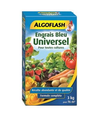 ALGOFLASH Engrais bleu Universel - 3 kg