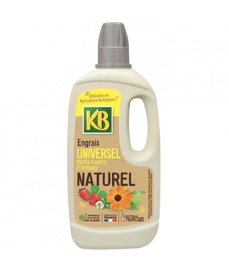 Engrais Naturel Universel Toutes Plantes, Légumes Et Fruits 1L