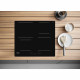 Table de cuisson induction - HOTPOINT - 4 foyers - L60 cm - HQ5660SNE - 7200 W - Revetement verre noir