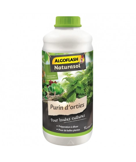 ALGOFLASH NATURASOL Purin d'ortie liquide - 1 L