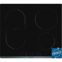 Table de cuisson induction BRANDT - 4 zones - L 58 x P51 cm - 3600 W -  Revetement verre - Noir - CPI6400B