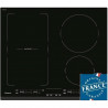 Table de Cuisson Induction SAUTER - 4 foyers - L60 x P51cm - SPI4664B - 7200W - Revetement verre - Noir