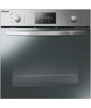 Four électrique CANDY FCS245X - Encastrable - Convection naturelle - Catalyse - 65L - A - Inox - Porte miroir