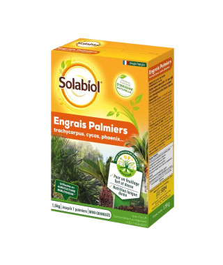 SOLABIOL SOPALMY15 Engrais Palmiers Et Plantes Méditerranéennes - 1,5 Kg