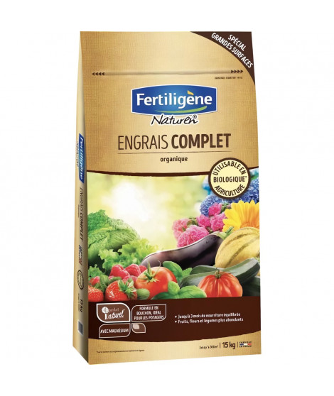 NATUREN Engrais Complet Organique - 15kg