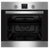 Four encastrable pyrolyse Continental Edison CEF60PBIX inox et noir 60 L - L 59.5 x H 59.5 x P 56.5 cm