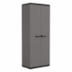 KETER | ARMOIRE UTILITAIRE PIU, Gris / Noir, 68 x 39 x 166 cm