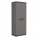 KETER | ARMOIRE UTILITAIRE PIU, Gris / Noir, 68 x 39 x 166 cm