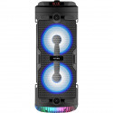 INOVALLEY KA03-N - Enceinte lumineuse Bluetooth - 400 W - Fonction karaoké - Lumieres LED colorées - Port USB