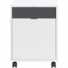 Caisson de bureau COMPO - Mobile - Blanc - L 45 x P 40 x H 60 cm