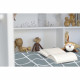 JIM Lit enfant superposé contemporain décor chene brooklyn et blanc - l 90 x L 200 cm