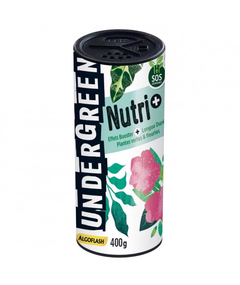 UNDERGREEN Nutriments Nutri+ - Effet booster et longue durée - 400 g