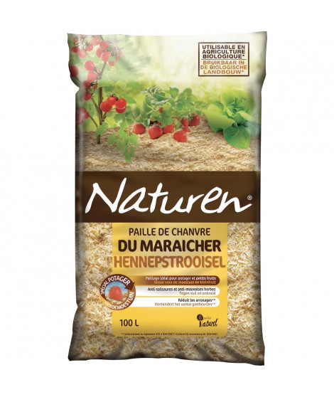 NATUREN Paille de Chanvre - 100L