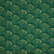 Rideau jacquard Chenille - 140 x 260 cm - Vert