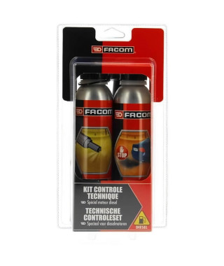 FACOM Huile-Additif FACOM kit controle technique diesel 2x300ml - 2x300ml