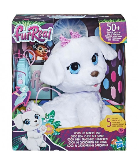 FurReal, GoGo Mon Chiot qui danse, Peluche Chien interactif