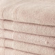 TODAY Lot de 5 Draps de Bain 100 % coton - 70x130 cm - Rose des sables