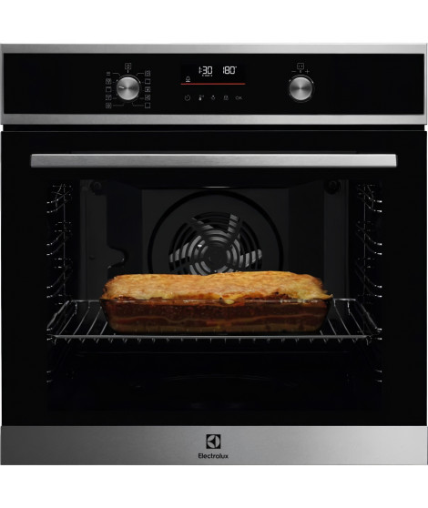 Four multifonction Pyrolyse - chaleur tournante pulsée ELECTROLUX EOF6P46X - Porte froide - 45 recettes préprogrammées