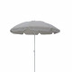 Parasol rond - Arc 1,80 m - Structure en polyester anti-uv - Gris