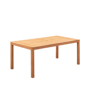 Table de jardin 6 personnes - 180 x 90 x H.74 cm - Acacia FSC