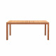 Table de jardin 6 personnes - 180 x 90 x H.74 cm - Acacia FSC