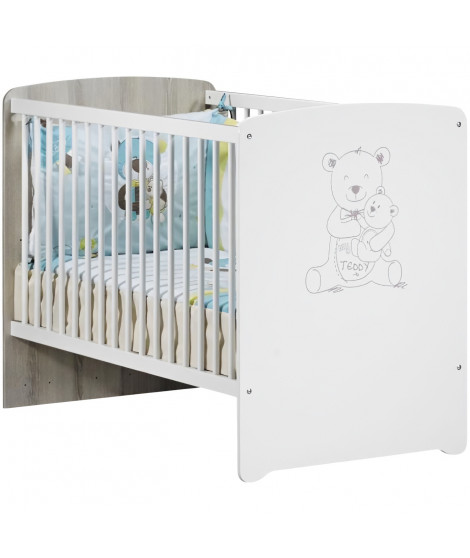 BABYPRICE Lit bébé 120x60 TEDDY